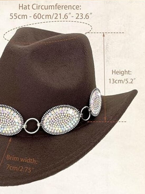Women\'s Rhinestone Cowboy Hat main image 5